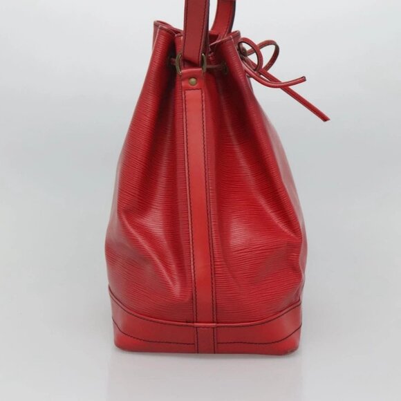 LOUIS VUITTON Epi Noe Shoulder Bag Red M44007 LV Auth 127203 - Picture 6 of 16